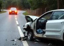 motorista sai ileso de acidente