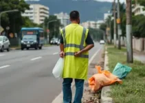 descarte irregular de entulho