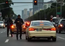 motorista rendido por assaltantes armados