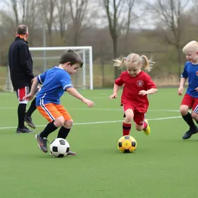 aulas de futebol para crianças