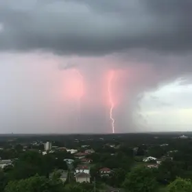 alerta amarelo de tempestade