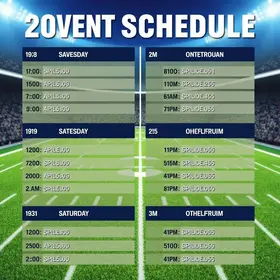 agenda esportiva