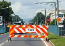 interdição Rua José Antônio Rocatto
